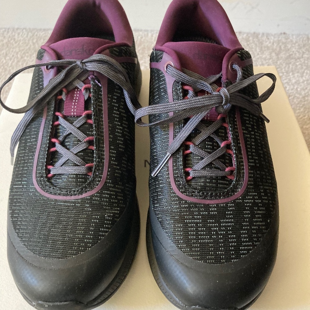 Burgundy and Black Dansko Shoes